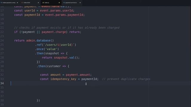 Process Stripe Payments with Firebase Cloud Functions - Part 2 смотреть онлайн