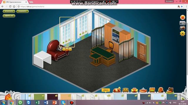 Играем в Аватарию. Обустраиваем кабинет. смотреть онлайн