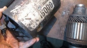 Лебёдка автомобильная, ремонт, проточка коллектора, замена щёток.