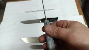 Обзор ножей от Андрея Горшкова из стали BOHLER S390,М390
