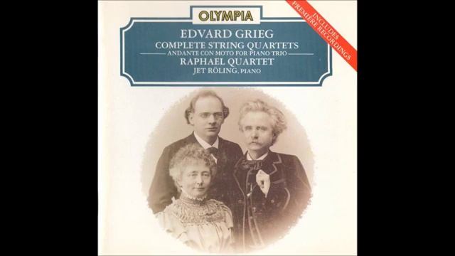 Edvard Grieg, completed Julius Röntgen _ String Quartet No. 2 in F major EG 117 (1891 compl. 1908)