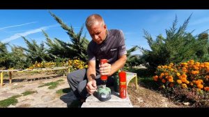 Заправка резьбовых баллонов газом для зажигалок.