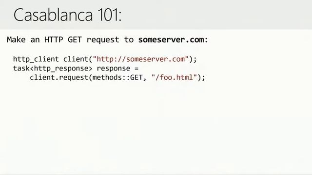GoingNative 2013 A C++ REST SDK OSS web services on Windows and Linux смотреть онлайн