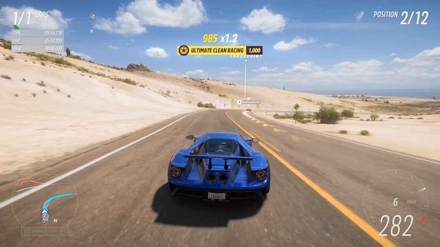 Forza Horizon 5 - 2017 Ford GT(Tuned) At Goliath Race смотреть онлайн