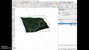 #SketchUP #Работа_рельефом