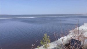 Лёд уходит 31. 03. 20 год село Кремёнки Ульяновская область