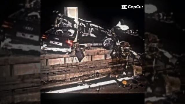 AUDI RS6 300KM/H #RS6#crash