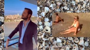 Stjepan Hauser and I enjoy a summer day and the sea/Степан Хаусер и я радуемся летнему деньку и мор