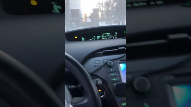 Приус 30,холодный запуск в -32 градуса по Цельсию смотреть онлайн
