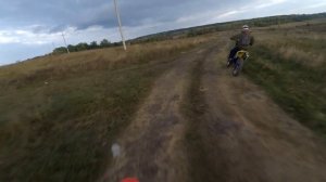 Покатуха на Suzuki RMX 250 и красном мопеде | Часть 1