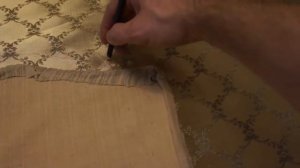 Обшивка стула. Замена старой обшивки стула. Replace the old trim chair. Wainscot chair.