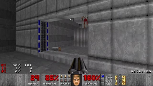 Doom 2: Scythe Map 19: 3000 AD - UV blind (missed secret) - 1st time playing Scythe! Part 19 of 32 смотреть онлайн