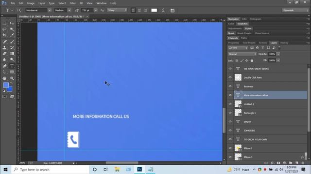 Professional Social Media Poster Design Photoshop CC Tutorial смотреть онлайн