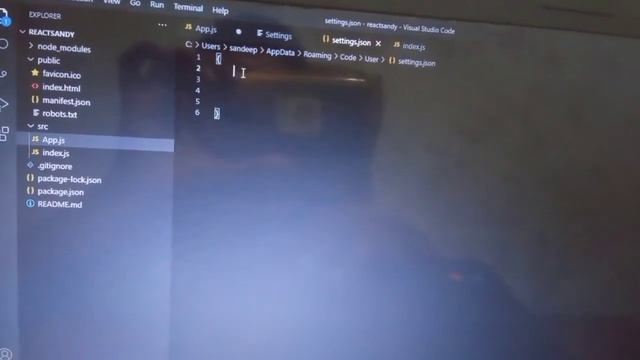 Enable Emmet in react js jsx in vscode| react js| vs code | Emmet json |react js  emmet problem fix
