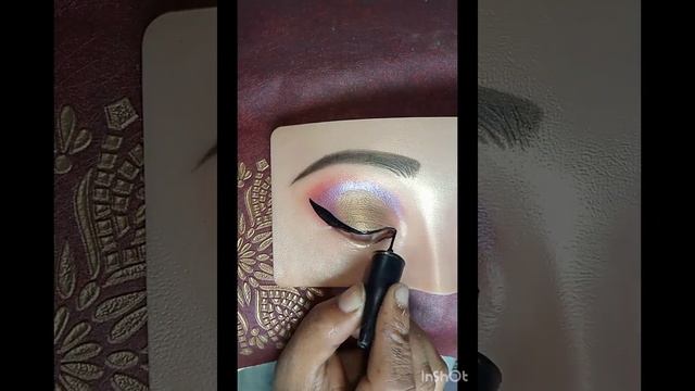 #new bridal hace wadding spasal eyes macop tutorial pattiya spasal art sanila red Kum Kum tika ✨⭐🪞