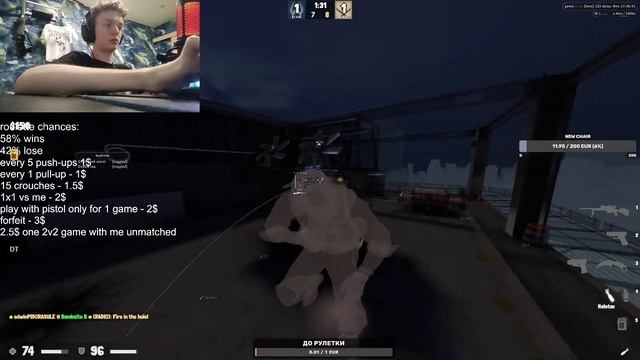 2v2 unmatched.gg w/ ruletka & webcam смотреть онлайн