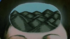 Винтажно-фантастичная Дикая планета