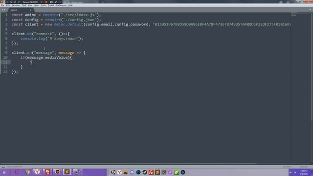 КАК НАПИСАТЬ БОТА ДЛЯ AMINO?/ NODE JS / ZAK смотреть онлайн