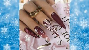 Новогодний Маникюр | Идеи дизайна ногтей на новый год.