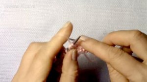 Узор Звёздочки спицами