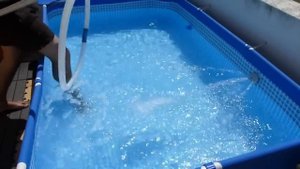 Прямоугольный каркасный бассейн Rectangular Frame Pool 260х160х65 INTEX 58980