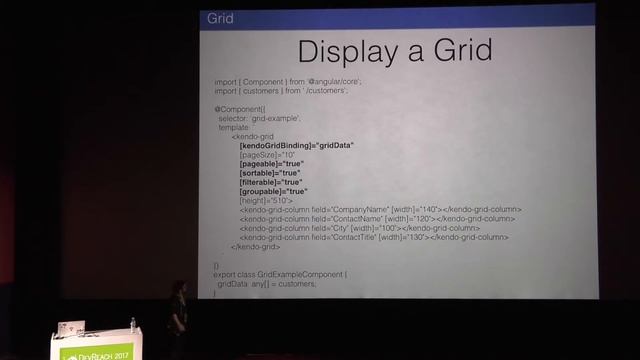 Using Kendo UI with Angular (DevReach 2017) смотреть онлайн