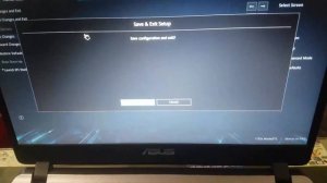 ASUS X507U Bios setting - usb boot to windows install