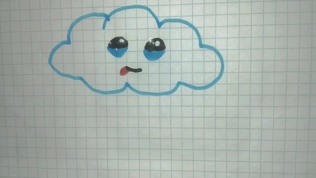 Draw For Children Cloud/нарисовать для детей облако/çocuklar Için Bulut çizimi???