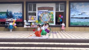Выступление детей детского сада ручеек с.Маджалис