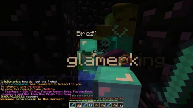 Minecraft: 50 PERSON RAID! смотреть онлайн