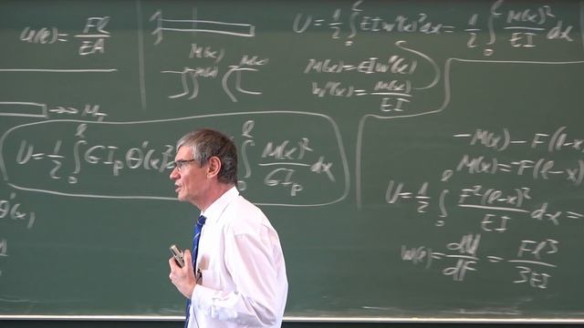 VL9 Prof. V.L. Popov Energiemethoden der Mechanik. Das Verfahren von Castigliano.