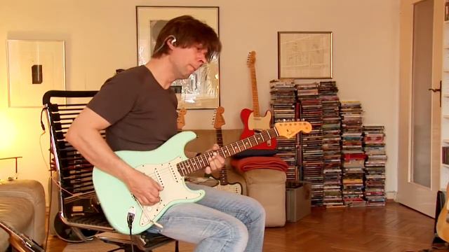 2011 Fender Stratocaster Custom Shop "60 Reissue Relic" surf green Part1 смотреть онлайн