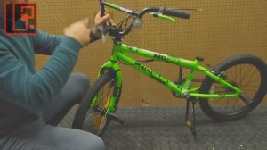 How to assemble Madd Gear 20 inch Freestyle BMX Boy's Bike, Green