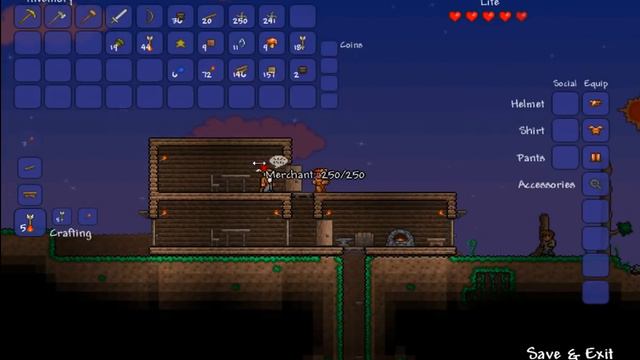 04 - Explorando Terraria - Merchant & Boss Medroso смотреть онлайн