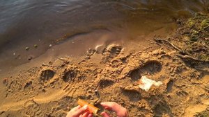 Рыбалка на креветку на Оке