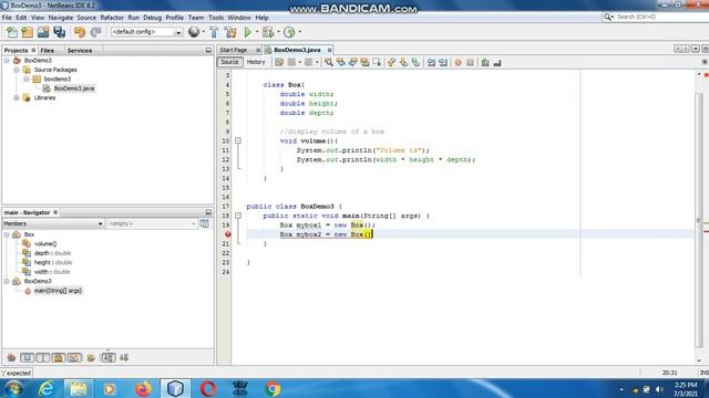 Java the complete Reference Ninth Edition (Chapter 6) Example (3) Box Demo 3 смотреть онлайн