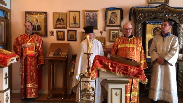 Проповедь в день памяти св. апостола Андрея | Sermon on the feast day of the holy apostle Andrew смотреть онлайн