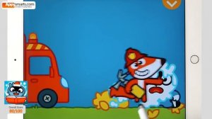 Kids Fire Engine Story from Pango Storytime (available for iPad/iPhone/Android)