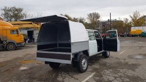 НИВА 2346, 5 местная, борт с пластиковой надстройкой, мини-обзор.