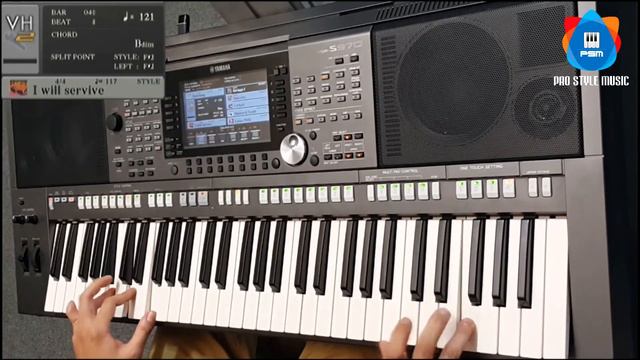 I Will Survive - Covered form Gloria Gaynor on Yamaha PSR S970 смотреть онлайн