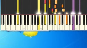 Michael Jackson   Liberian Girl [Piano tutorial by Synthesia]