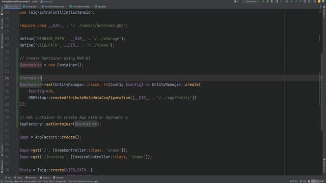 97 Slim Framework With PHP-DI & Doctrine ORM - Full PHP 8 Tutorial смотреть онлайн