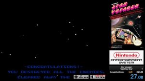 Star Voyager (NES) Speedrun in 26s 333ms