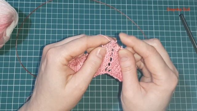 Кокетка спицами. Простая кокетка платья. смотреть онлайн