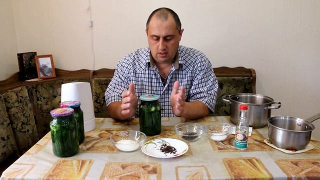 ▶️ОГУРЦЫ в банках на ЗИМУ. Хрустящие, маринованные, без стерилизаци! смотреть онлайн