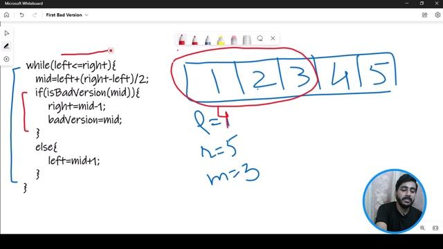 LeetCode FIRST BAD VERSION Solution Explained | Java | C++ | LeetCode 278 | Saad Aslam смотреть онлайн