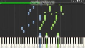 Pokemon Black & White - Anville Town Theme Piano Tutorial Synthesia