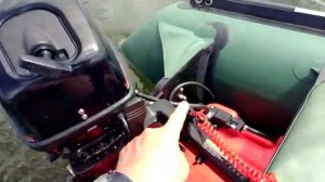 Лодка НДХ 330,мотор 9.9 НДХ.Истринское водохранилище(26 июня 18год.)