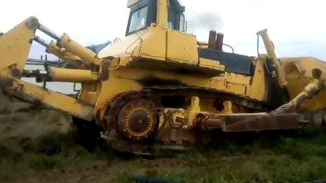Бульдозер Komatsu D475 A-2. Вес 100 тонн
