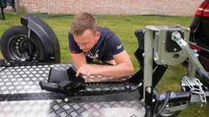 I BOUGHT a FOLDING Motorcycle TRAILER